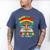 Honoring Past Inspiring Future History Month Book Tree Men's Comfort Colors T-Shirt Blue Jean