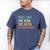 Host Dad The Man Myth The Bad Influence Retro Men's Comfort Colors T-Shirt Blue Jean