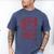 Hotrod Car Automotive Nostalgia Distressed Retro Men's Comfort Colors T-Shirt Blue Jean
