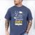 Hotter By One Degree Senior 2024 Class Of 2024 Graduation Men's Comfort Colors T-Shirt Blue Jean