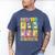 HUGvyn Happy 100 Days Of School Teacher Goose Preppy Books Men's Comfort Colors T-Shirt Blue Jean HUGvyn Happy 100 Days Of School Teacher Goose Preppy Books Men's Comfort Colors T-Shirt Blue Jean