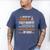 Humor Daddy Mommy Back Off I Have a Crazy Daughter Men's Comfort Colors T-Shirt Blue Jean