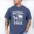 Humorous Wagon Plea Please Be Patient I'm From The 1900s Premium Men's Comfort Colors T-Shirt Blue Jean
