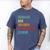 Husband Dad Grandpa 75 Year Old Legend 75th Birthday Men's Comfort Colors T-Shirt Blue Jean