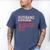 Husband Father Alabama Fan Fathers Day Alabama Dad Men's Comfort Colors T-Shirt Blue Jean