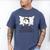Husky Dog Pajama Husky Official Sleepshirt Mom Dad Kid Men's Comfort Colors T-Shirt Blue Jean