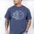 I'Ll Always Be Her Biggest Fan Cool Volleyball Mom Dad Coach Men's Comfort Colors T-Shirt Blue Jean