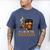 I’Ll Be In The Backyard Cigar Whiskey Dad Bourbon BBQ Summer Men's Comfort Colors T-Shirt Blue Jean
