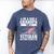 I'm A Dad Grandpa And A Veteran US Flag Veterans Day Men's Comfort Colors T-Shirt Blue Jean