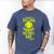 I'm Not Yelling This Is Just My Softball Dad Voice Men's Comfort Colors T-Shirt Blue Jean
