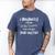 I'm Smart & Stuff Class Of 2024 High School Graduation Men's Comfort Colors T-Shirt Blue Jean