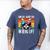 Introvert Cat How Do I Block You Retro Cat Sarcastic Men Women Girls Men's Comfort Colors T-Shirt Blue Jean