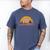 Introvert Me Happy Retro Sunset Capybara Tee Men's Comfort Colors T-Shirt Blue Jean Introvert Me Happy Retro Sunset Capybara Tee Men's Comfort Colors T-Shirt Blue Jean