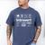 Introvert Label Signs Men's Comfort Colors T-Shirt Blue Jean