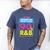 Introvert But Willing To Discuss 90s R&B 1990s Kid Men's Comfort Colors T-Shirt Blue Jean
