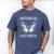 Introverted Introvert Antisocial Butterfly Men's Comfort Colors T-Shirt Blue Jean