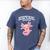 Introverted But Willing To Discuss Axolotl Salamander Men's Comfort Colors T-Shirt Blue Jean