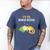 It's Too Peopley Outside Introvert And Cat Lover Men's Comfort Colors T-Shirt Blue Jean