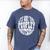 Its Way Too Peopley Outside Sarcastic Introvert Humor Men's Comfort Colors T-Shirt Blue Jean