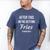 IVF For Couples & IVF Transfer Day Fries On Transfer Day Infertility Embryo IVF Mom IVF Dad Men's Comfort Colors T-Shirt Blue Jean