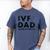 IVF Dad Retrieval Day Infertility Transfer Father Men's Comfort Colors T-Shirt Blue Jean