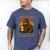 Just A Dad Who Always Came Back With The Milk Bigfoot Men's Comfort Colors T-Shirt Blue Jean