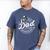 Just A Dad Who Always Came Back With The Milk Men's Comfort Colors T-Shirt Blue Jean