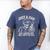 Just A Dad Who Always Came Back With The Milk Shirt Skeleton Men's Comfort Colors T-Shirt Blue Jean