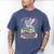 Just a Girl Who Loves Dragons & Books Reader Fantasy Fun Premium Tri-Blend Men's Comfort Colors T-Shirt Blue Jean