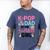 K-Pop Dad Of The Birthday Girl K Pop Birthday Party Men's Comfort Colors T-Shirt Blue Jean