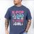 K-Pop Dad Of The Birthday Girl Men's Comfort Colors T-Shirt Blue Jean