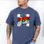 Ka-Pow 36 Years Old Comic Book 36th Birthday Super Hero Men's Comfort Colors T-Shirt Blue Jean