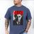 Kafka Franz Portrait Books And Literature Men's Comfort Colors T-Shirt Blue Jean