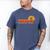 Karate Dad Martial Arts Retro Men's Comfort Colors T-Shirt Blue Jean