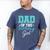 Kids Birthday Party Parent Birthday Girl Father Daddy Dad Men's Comfort Colors T-Shirt Blue Jean