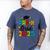 Kids Pre-K Grad 2025 Preschool Prek Graduation Men's Comfort Colors T-Shirt Blue Jean
