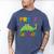 Kids Pre-K Graduate Brontosaurus Dino Pre Kindergarten Graduation Men's Comfort Colors T-Shirt Blue Jean