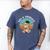 Kids Pre-K Graduate Sloth Cap And Gown Cute Preschool Graduation Men's Comfort Colors T-Shirt Blue Jean
