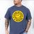 Be Kind Rewind Shirt Retro Nostalgia Sticker 80s 90s Tee Premium Tri-Blend Men's Comfort Colors T-Shirt Blue Jean