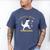 Kindergarten Graduation Shirt 2019 Dinosaur Graduate Party Men's Comfort Colors T-Shirt Blue Jean