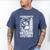 Leaving Reality Entering Fiction Bookish Book Reading Men's Comfort Colors T-Shirt Blue Jean