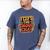 I Left The Group Chat Introvert Peace Tired Talk Alone Men's Comfort Colors T-Shirt Blue Jean
