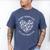 Leo Tolstoy Quote Dark Introvert Book Lover Skeleton Sayings Men's Comfort Colors T-Shirt Blue Jean