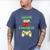 Level Complete Jr High School Graduation Grad Slogan T Shirt Men's Comfort Colors T-Shirt Blue Jean