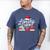 Library Crew Book Lovers Librarian Xmas Holiday Christmas Men's Comfort Colors T-Shirt Blue Jean