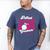 Lil Cousin Of a 2025 Graduate Prom Graduation 25 VolleyBall Men's Comfort Colors T-Shirt Blue Jean