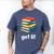Get Lit With Books Men's Comfort Colors T-Shirt Blue Jean