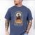 Literary Salem Witch Book Club All Witches Welcome Men's Comfort Colors T-Shirt Blue Jean