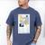 Little Miss Muffet Reading a Picture Book Men's Comfort Colors T-Shirt Blue Jean Little Miss Muffet Reading a Picture Book Men's Comfort Colors T-Shirt Blue Jean