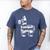 Lone Vibes Celebration Individualistic Introvert Party Men's Comfort Colors T-Shirt Blue Jean